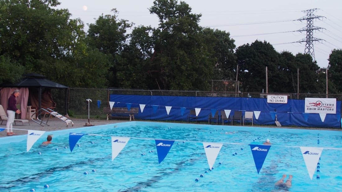 June August Outdoor Ottawa Swim Masters